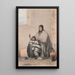 Zita, an Huron Indian - John Richard Coke Smyth — framed artwork on a wall