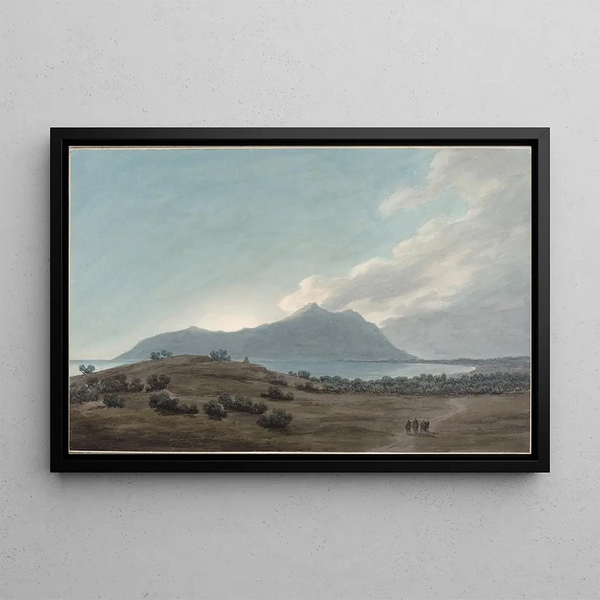 John Robert Cozens - Monte Circeo at Sunset.webp