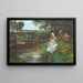 Pesca con renacuajos - John Robertson Reid — cuadro enmarcado en la pared