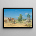 The Midianite Merchants Taking Joseph to Egypt - John Rogers Herbert — framed artwork on a wall