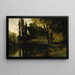 Afternoon on the Lake - John Ross Key — framed artwork on a wall