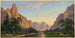 Valle de Yosemite, vista hacia el oeste - John Ross Key — vista de la obra