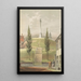Viejo Boston Beacon Hill desde Derne St - John Rubens Smith — cuadro enmarcado en la pared