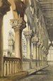 Examples of Venetian architecture The Doge's Palace Renaissance capitals of the Loggia - John Ruskin — artwork view