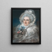 Mme William Man Godschall Sarah Godschall 1730-1795 - John Russell — cuadro enmarcado en la pared