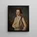 Portrait of a young man said to be Peter Speirs - John Russell — framed artwork on a wall