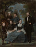 El general Grant y su familia - John Sartain — vista de la obra