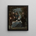 El general Grant y su familia - John Sartain — cuadro enmarcado en la pared