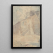 an old building with a bay window converted into a barn - John Sell Cotman — framed artwork on a wall