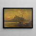 Beach Scene - John Sell Cotman — framed artwork on a wall