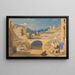 Puente en una ciudad continental - John Sell Cotman — cuadro enmarcado en la pared