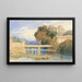 Castillo de Navarre cerca de Évreux en Normandía - John Sell Cotman — cuadro enmarcado en la pared