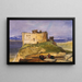 Castillo de Harlech - John Sell Cotman — cuadro enmarcado en la pared