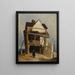 Casa en ruinas - John Sell Cotman — cuadro enmarcado en la pared