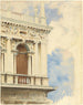 A corner of the Venice library - John Singer Sargent — artwork view