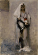 Una mendiga parisina - John Singer Sargent — vista de la obra