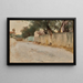 Un camino en el sur - John Singer Sargent — cuadro enmarcado en la pared