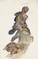 A statue in Rome - John Singer Sargent — artwork view