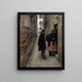 Una calle en Venecia - John Singer Sargent — cuadro enmarcado en la pared