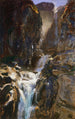 Una cascada - John Singer Sargent — vista de la obra