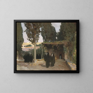 John Singer Sargent - A shaded pathway in the Orient.webp