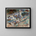 A Artist at His Easel - John Singer Sargent — framed artwork on a wall