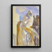 Woman Arab - John Singer Sargent — framed artwork on a wall