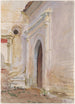 puerta arqueada - John Singer Sargent — vista de la obra