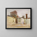 Borgo San Lorenzo - John Singer Sargent — cuadro enmarcado en la pared