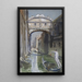 Puente de los Suspiros - John Singer Sargent — cuadro enmarcado en la pared
