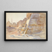 El Cairo - John Singer Sargent — cuadro enmarcado en la pared