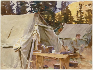 John Singer Sargent - Camp at Lake OHara.webp