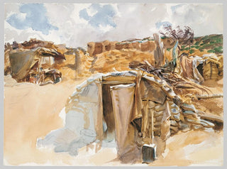 John Singer Sargent - Dugout.webp