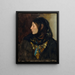 Mujer egipcia - John Singer Sargent — cuadro enmarcado en la pared