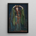 Ellen Terry as Lady Macbeth - John Singer Sargent — framed artwork on a wall