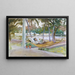 Figure dans un hamac en Floride - John Singer Sargent — framed artwork on a wall