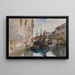 Giudecca - John Singer Sargent — cuadro enmarcado en la pared