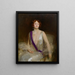 Grace Elvina Marquise Curzon de Kedleston - John Singer Sargent — framed artwork on a wall