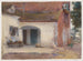 Casa y patio - John Singer Sargent — vista de la obra