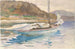 Voiles inactives - John Singer Sargent — vista de la obra