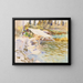 Lake Garda - John Singer Sargent — framed artwork on a wall