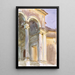 Loggia Villa Giulia Roma - John Singer Sargent — cuadro enmarcado en la pared
