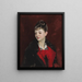 Mademoiselle Suzanne Poirson - John Singer Sargent — cuadro enmarcado en la pared