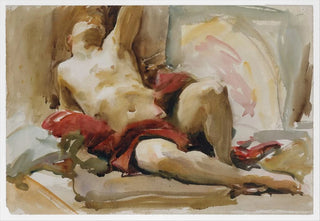 John Singer Sargent - Man with Red Drapery.webp