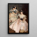 Sra. Carl Meyer y sus hijos - John Singer Sargent — cuadro enmarcado en la pared