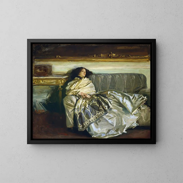 Nonchaloir repose - John Singer Sargent — cuadro enmarcado en la pared