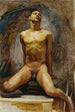Study of nude by Thomas E McKeller - John Singer Sargent — artwork view