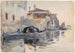Ponte Panada Fondamenta Nuove Venise - John Singer Sargent — vista de la obra