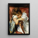 Retrato de un niño - John Singer Sargent — cuadro enmarcado en la pared