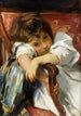 Retrato de un niño - John Singer Sargent — vista de la obra